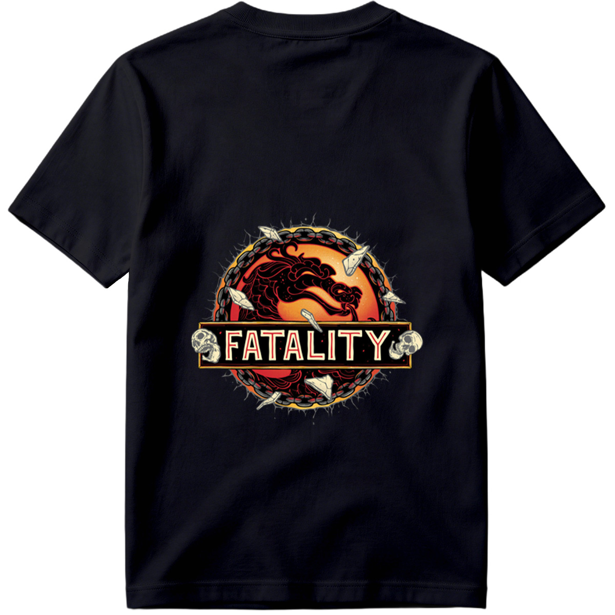 Mortal Kombat Fatality Logo - Tee