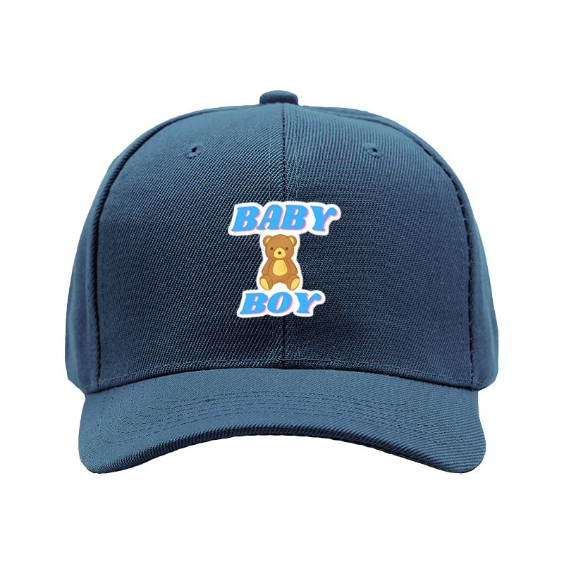1pc New Baseball Cap Baby Boy Teddy Bear Print Unisex Adjustable Hat for Outdoor Activities Adults and Teens