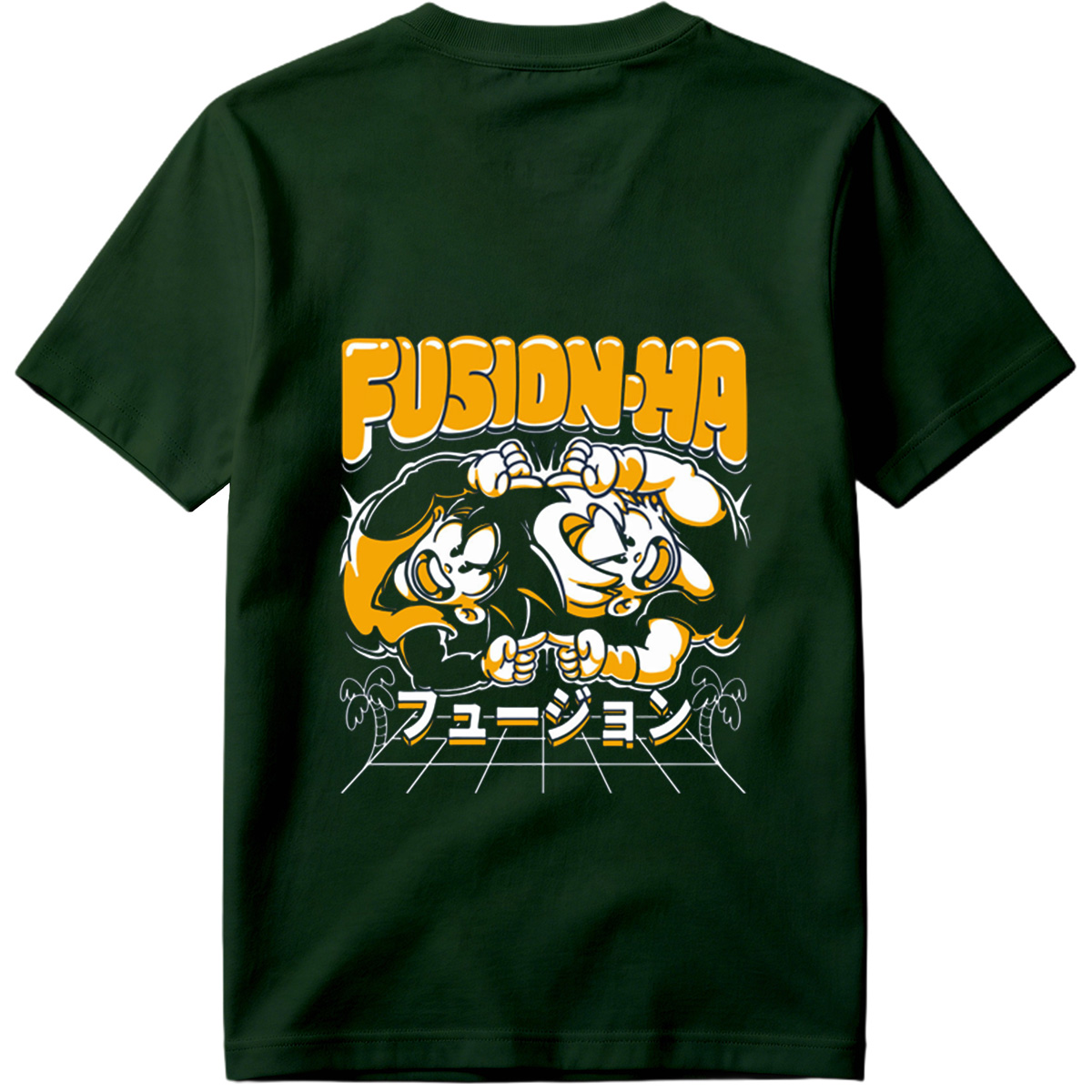 Fusion-Ha: Looney Tunes Characters Fusion Design - Tee