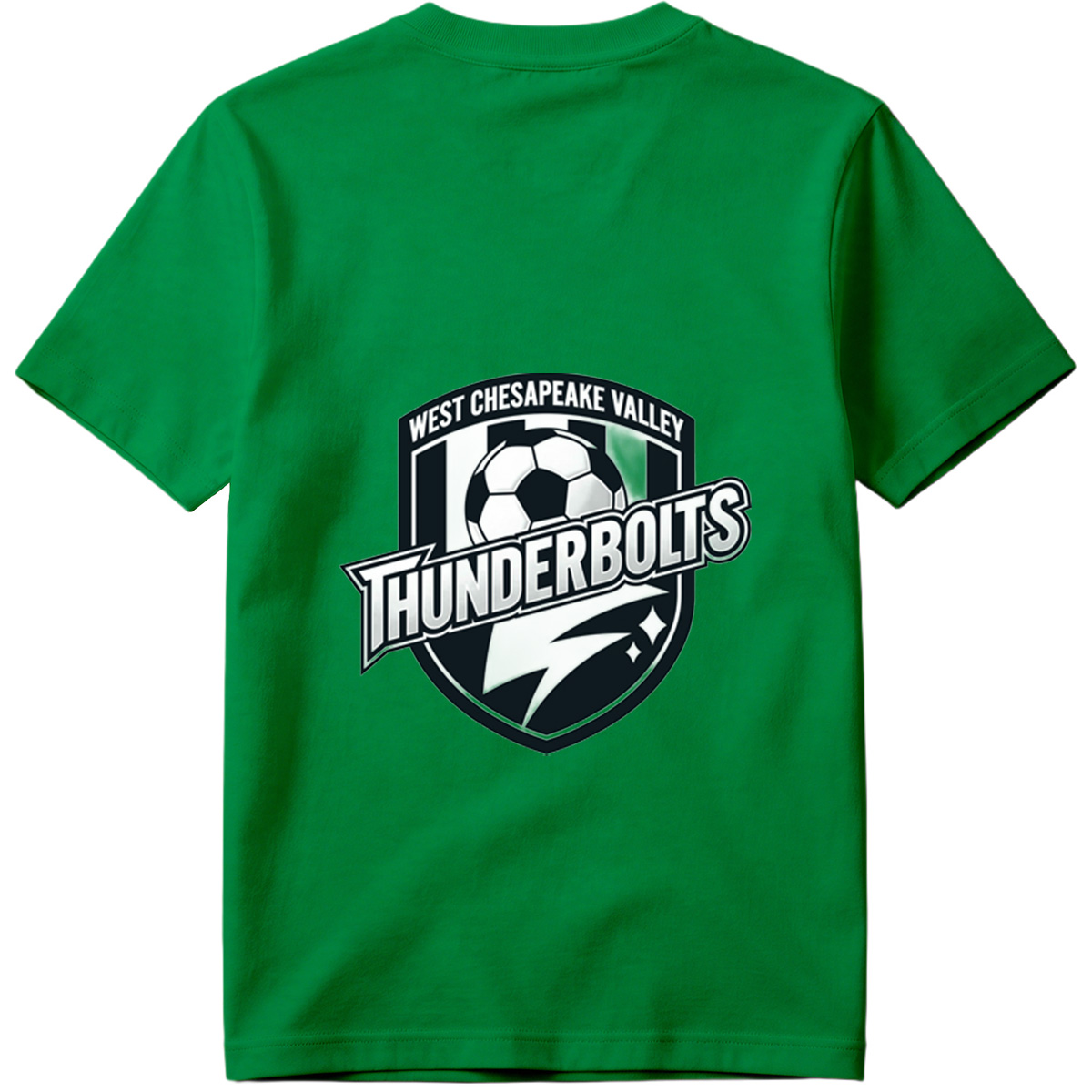 West Chesapeake Valley Thunderbolts Soccer Team Logo - Tee