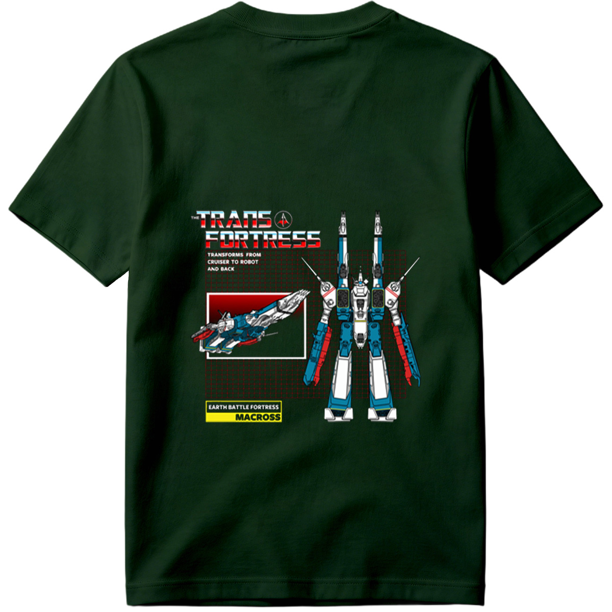 The Trans Fortress: Earth Battle Fortress Macross - Tee