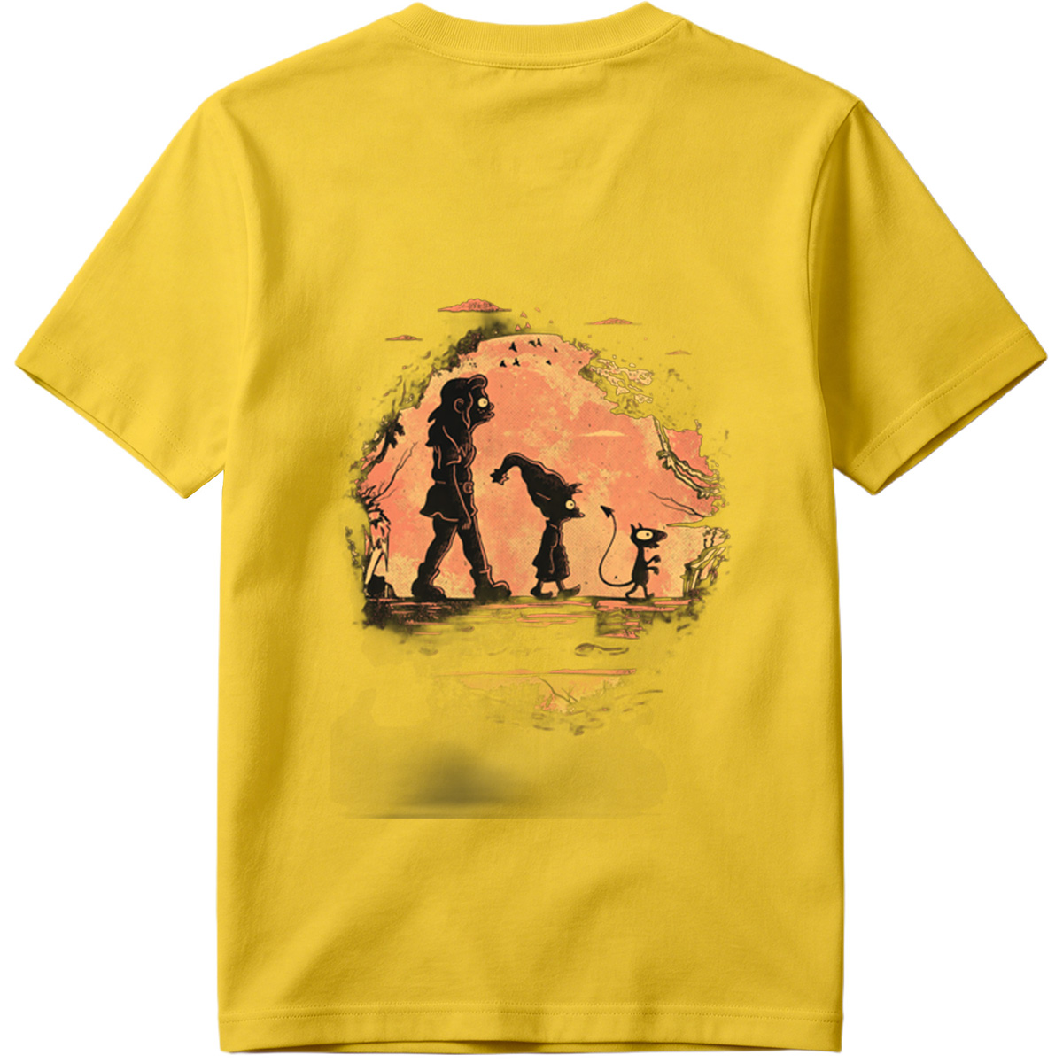 Coraline and the Other Mother with Cat - Tee