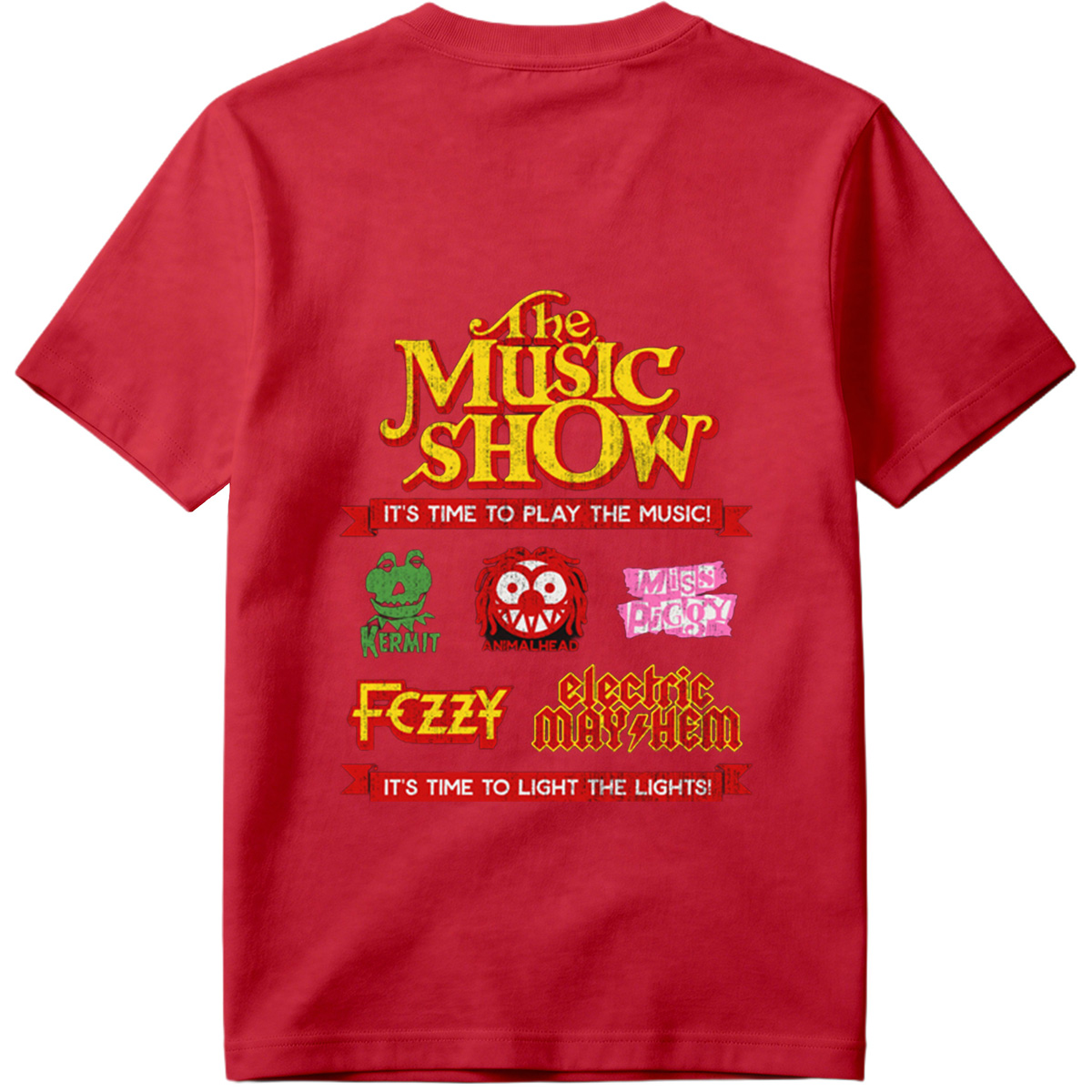 The Music Show: Kermit, Animalhead, Miss Piggy, Fozzy, Electric Mayhem - Tee