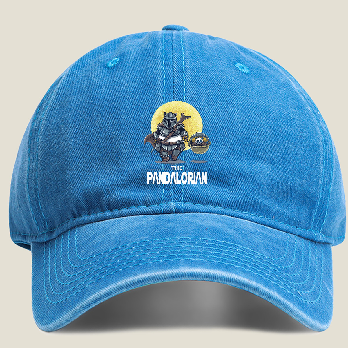 The Mandalorian with Panda Baby - Hat