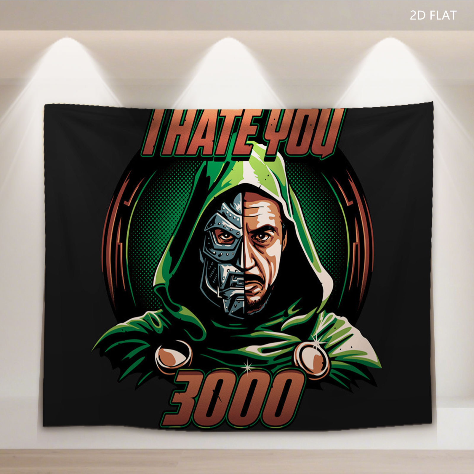 I Hate You 3000: Doctor Doom and Tony Stark Fusion - Tapestry