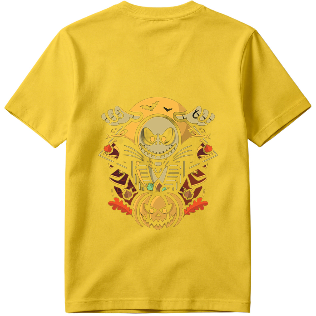 Jack Skellington and Pumpkin King Halloween Design - Tee