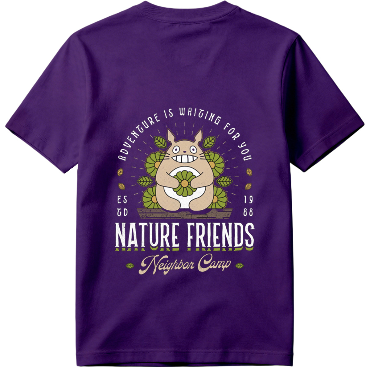 Totoro Nature Friends Neighbor Camp - Tee