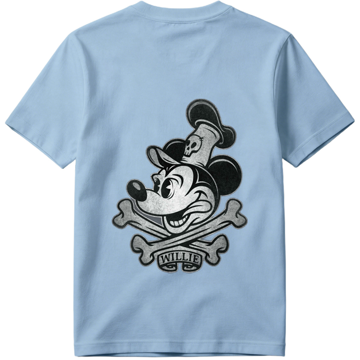Mickey Mouse Pirate Skull and Crossbones Design - Tee