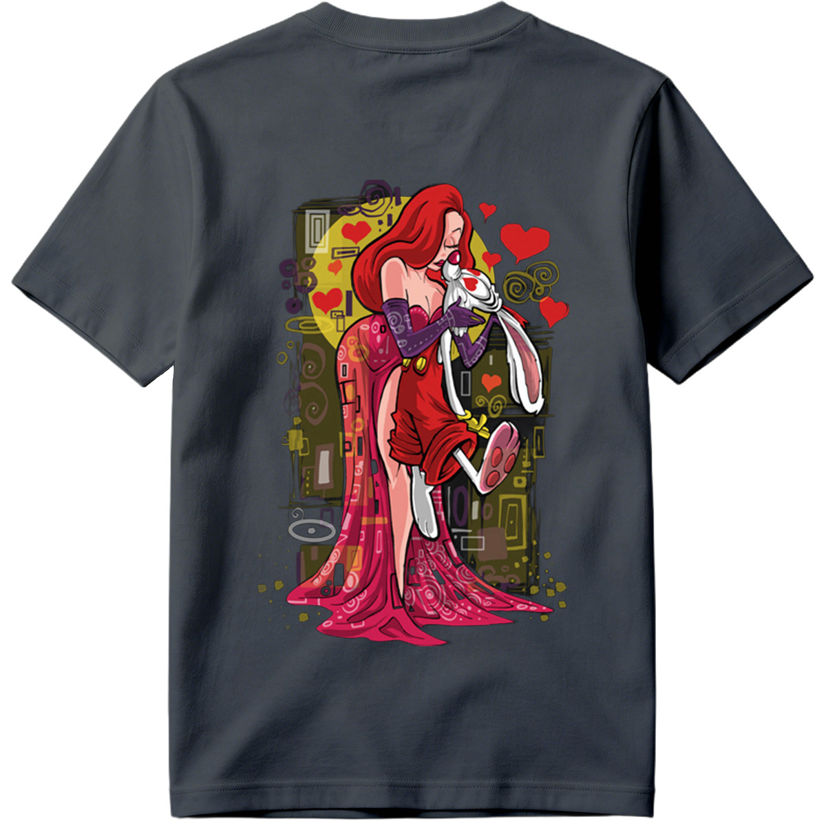 Lucky Luke: Red Haired Woman and White Rabbit - Tee