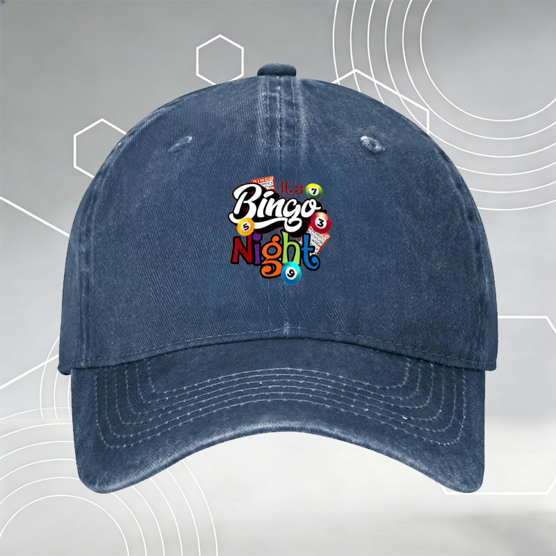 New Baseball Cap with Fiery Skull Print 