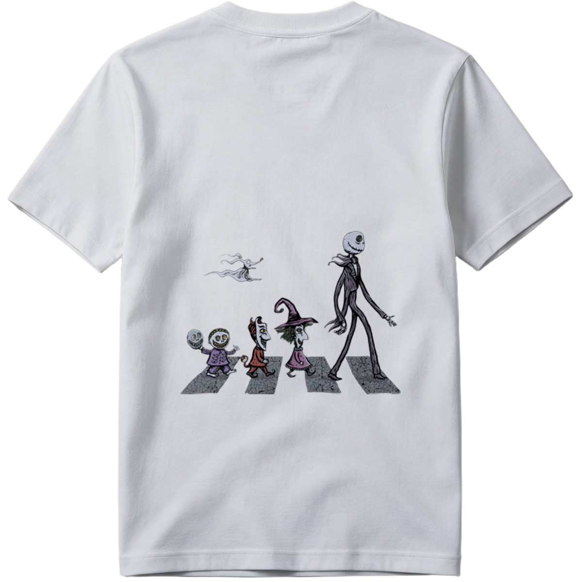The Nightmares: Jack Skellington, Sally, Zero, and Friends Crossing the Street - Tee