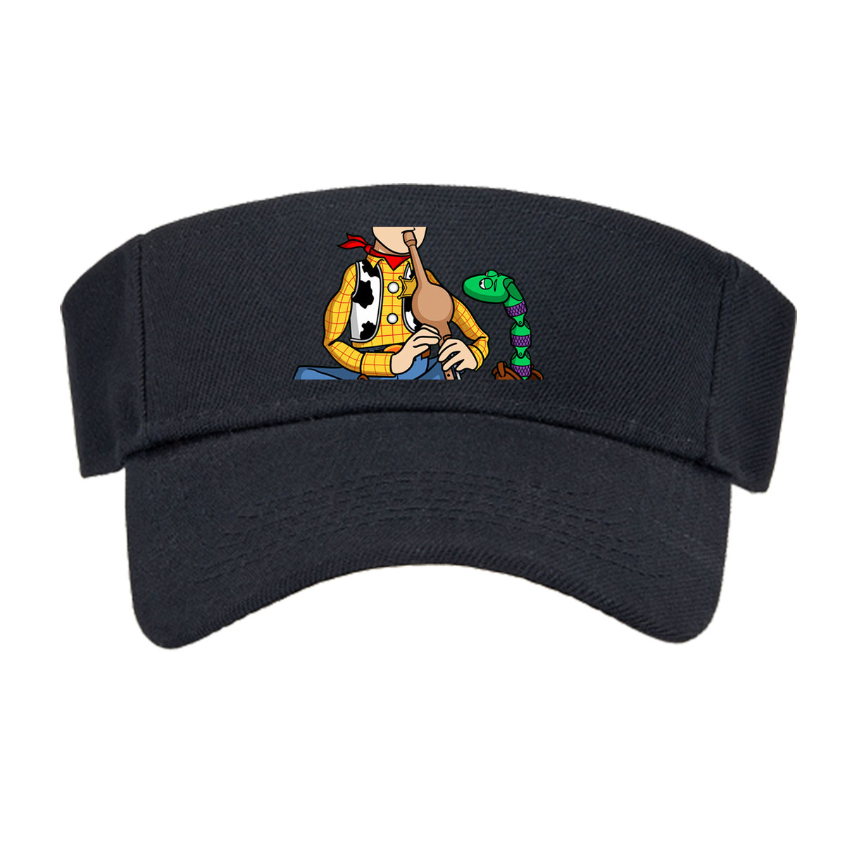 Woody Playing Flute with Snake in Boot -  Visor cap