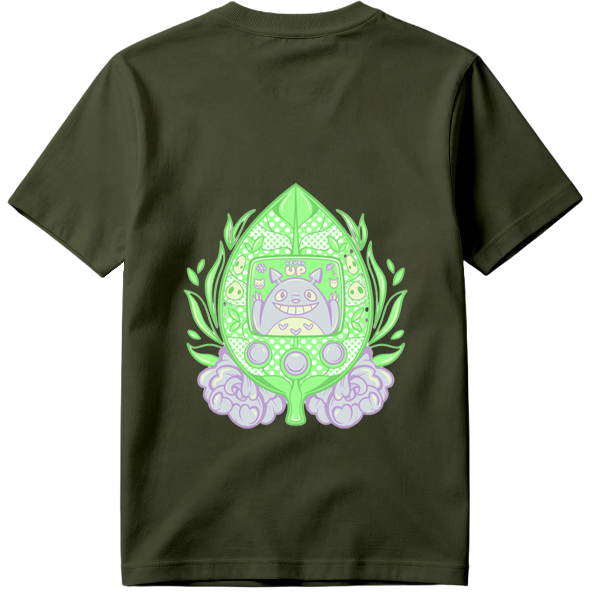 Totoro Tamagotchi Level Up - Tee