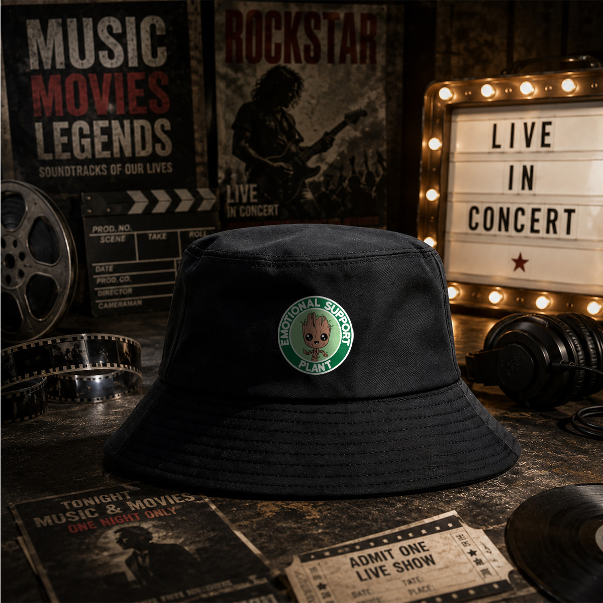 Guardians of the Galaxy - Groot Emotional Support Plant - Fisherman's Hat