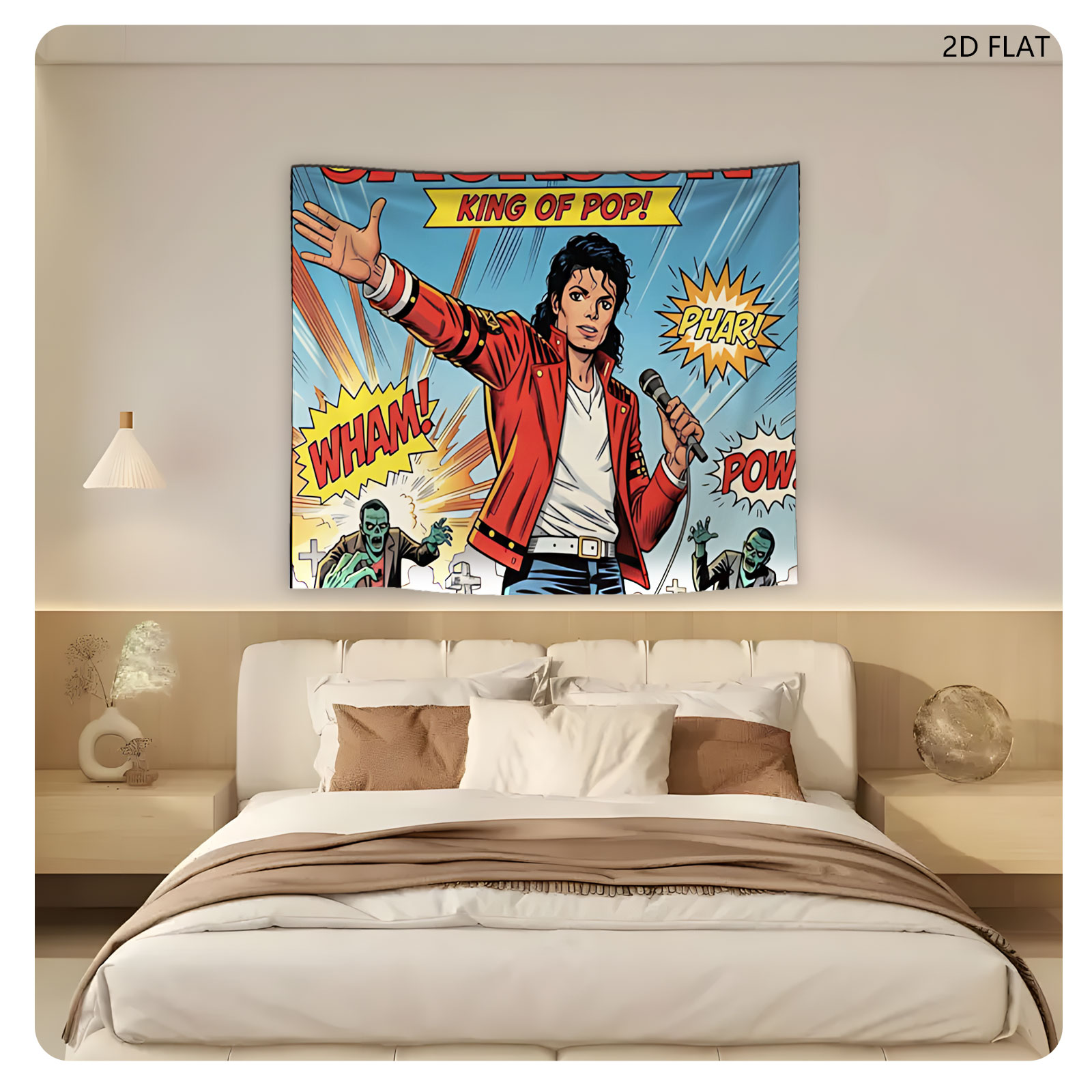 Michael Jackson: King of Pop! Zombies Attack - Tapestry
