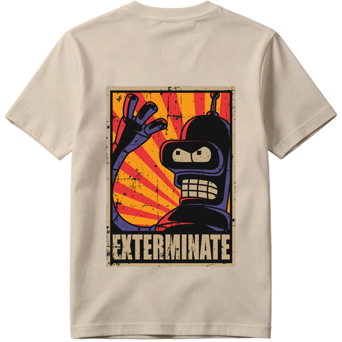 Futurama: Bender Exterminate Poster - Tee
