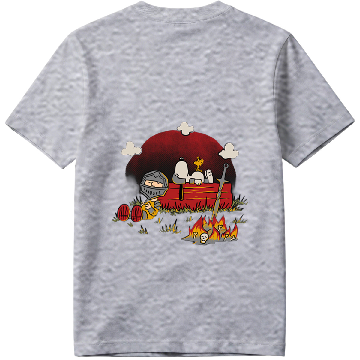 **Title:** Knight and Bone in the Moonlight - Tee