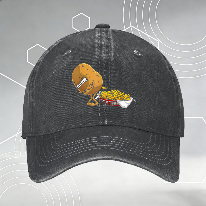 New Baseball Cap with Geometric Panda Print Design Unisex Adjustable Hat for Outdoor Activities and Streetwear Fashion Suitable for Men and Women