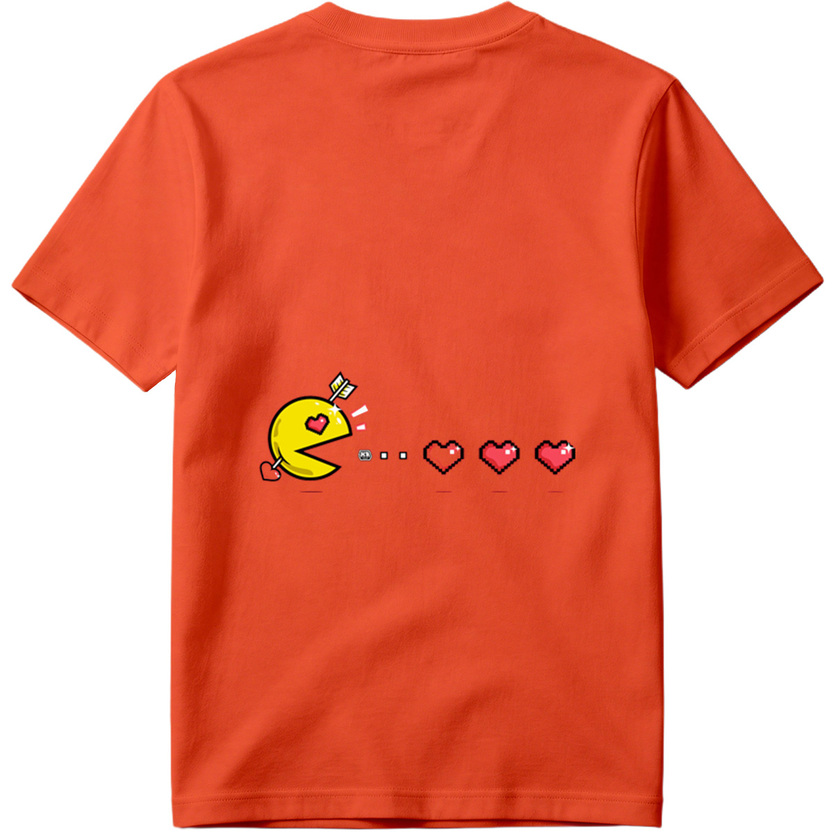 Pac-Man Loves Hearts - Tee