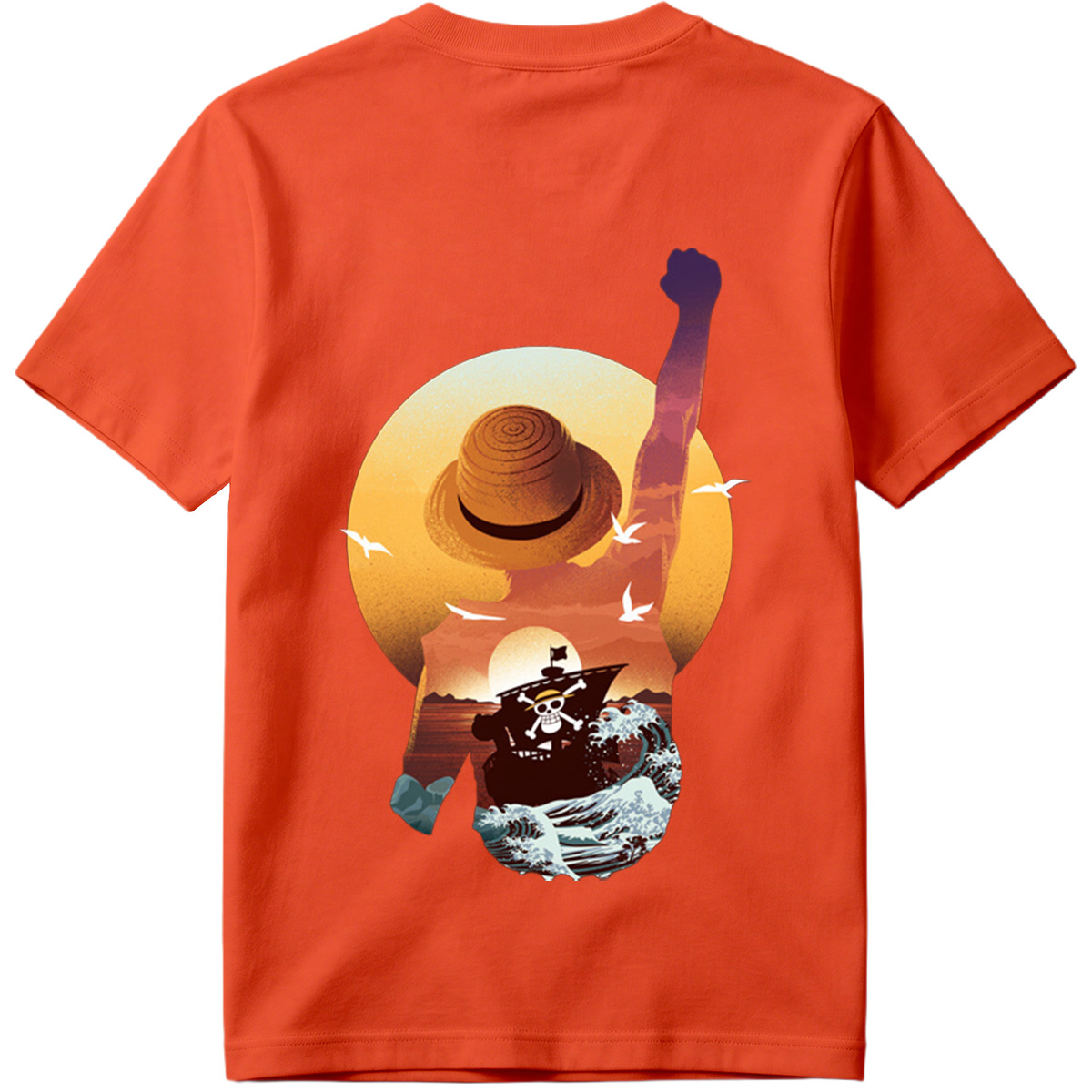 One Piece: Luffy and the Pirate Ship - Tee