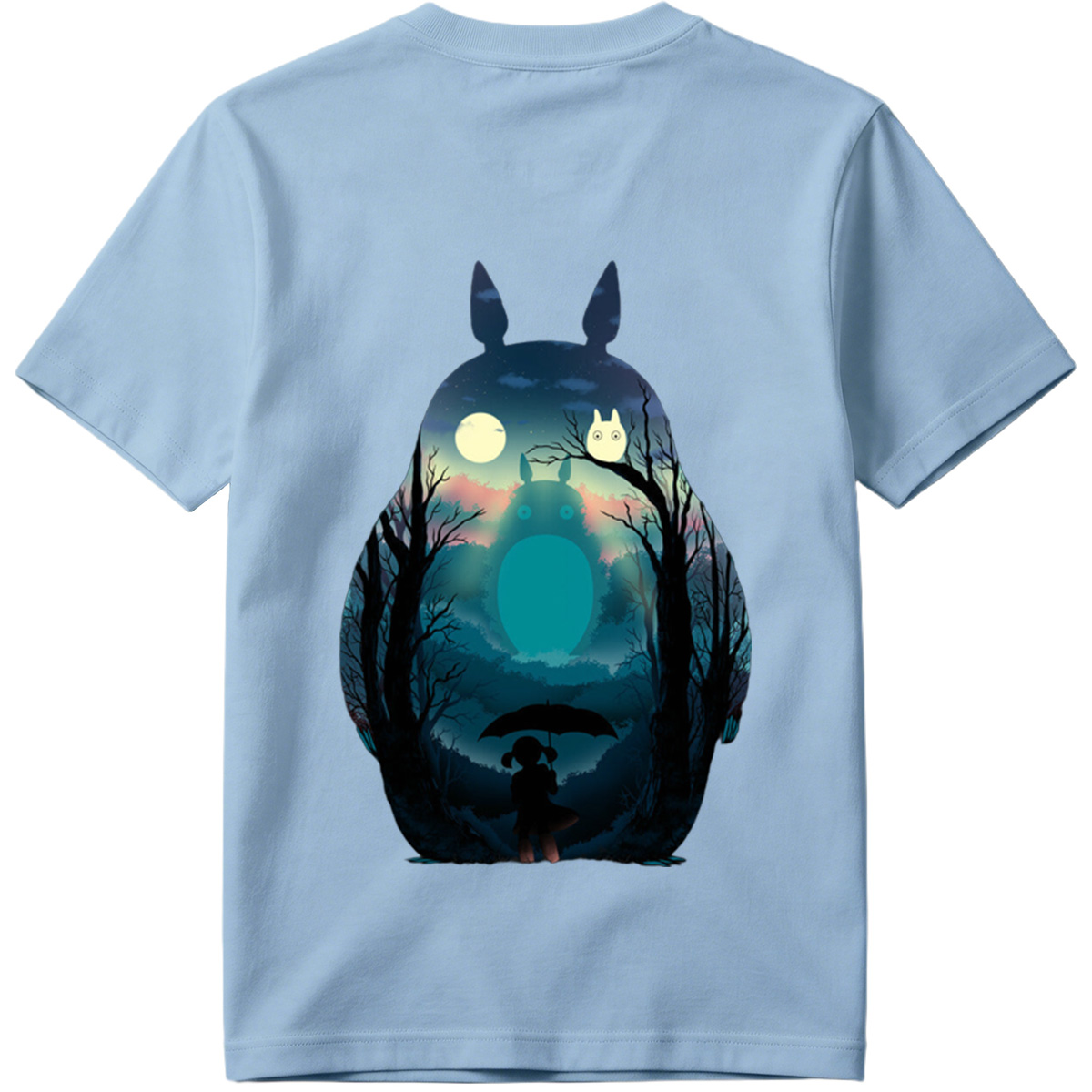 Totoro and the Moonlit Forest - Tee