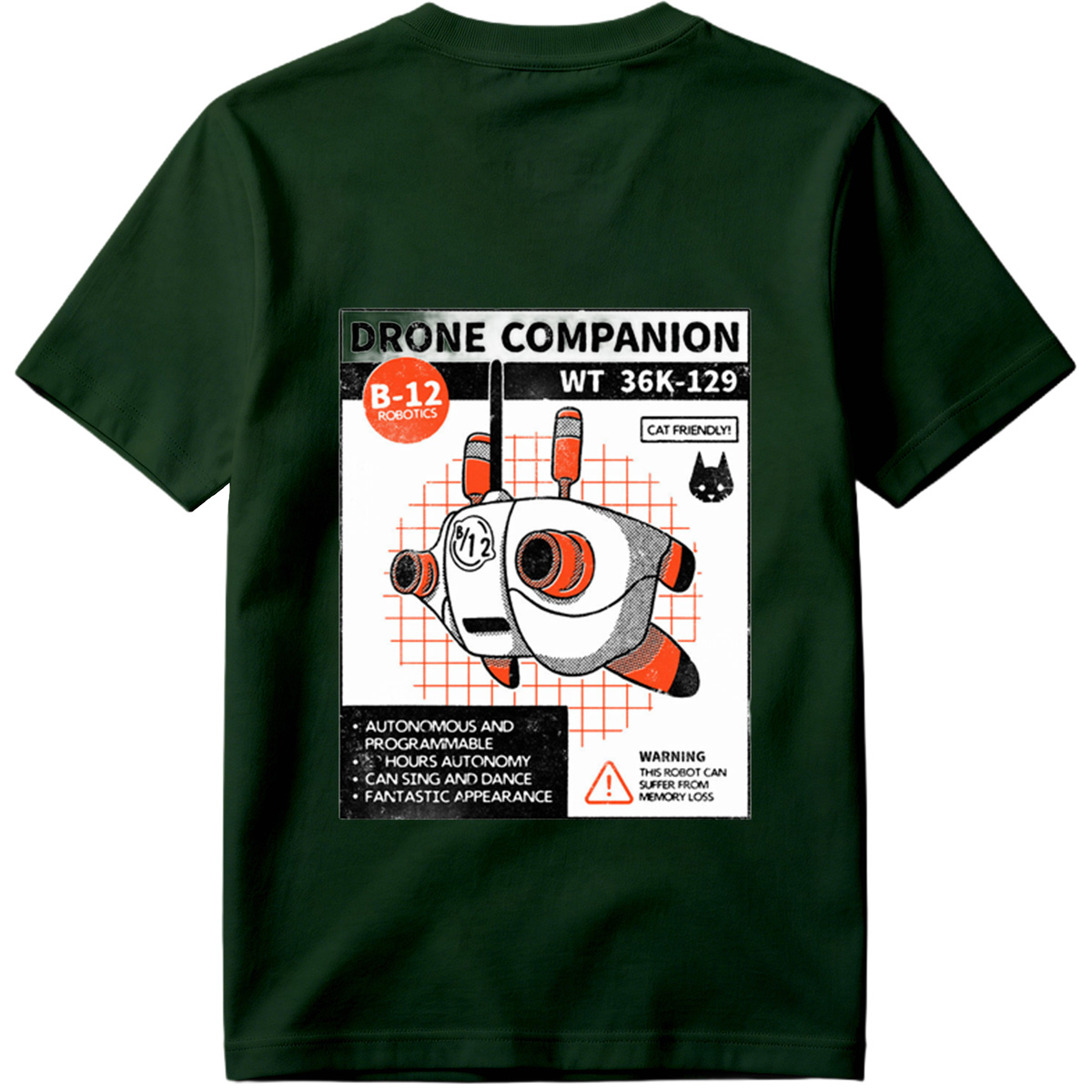 Drone Companion B-12 Robotics WT 36K-129 - Tee