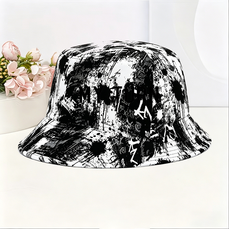Unisex Classic Graffiti Bucket Hat with 