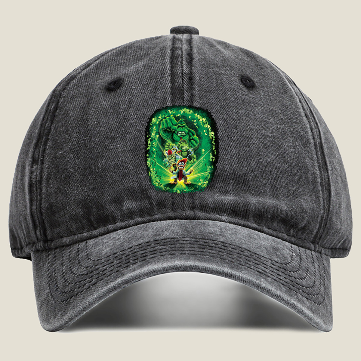 Donkey Kong: King K. Rool's Revenge - Washed Denim - Baseball Cap