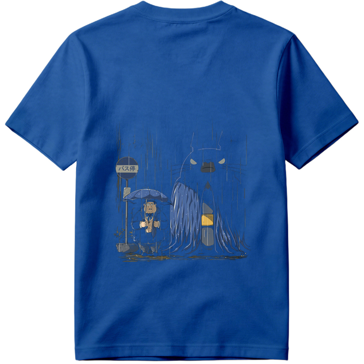 Batman and Alfred at the Bus Stop - Tee