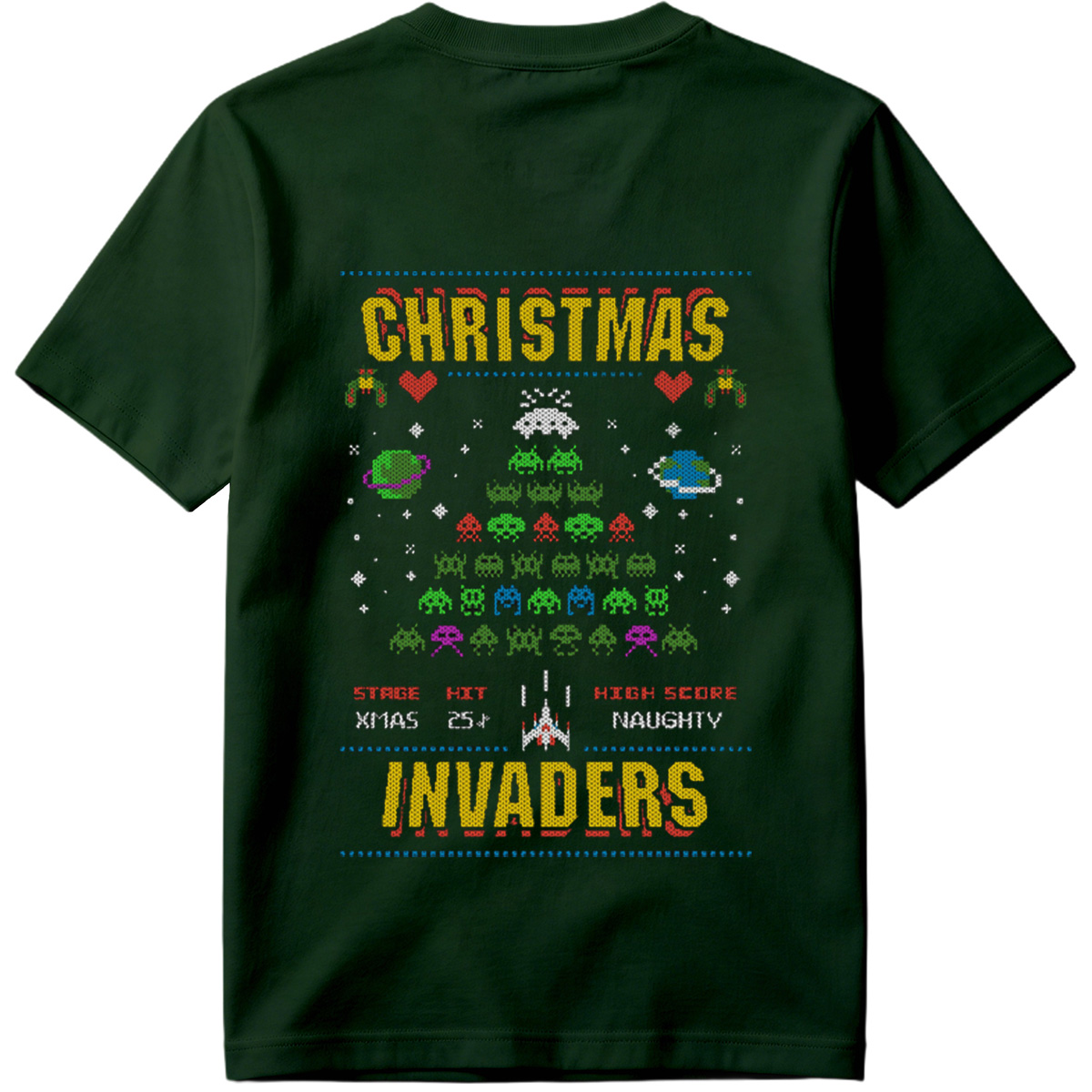 Christmas Invaders: Space Aliens and Holiday Fun - Tee
