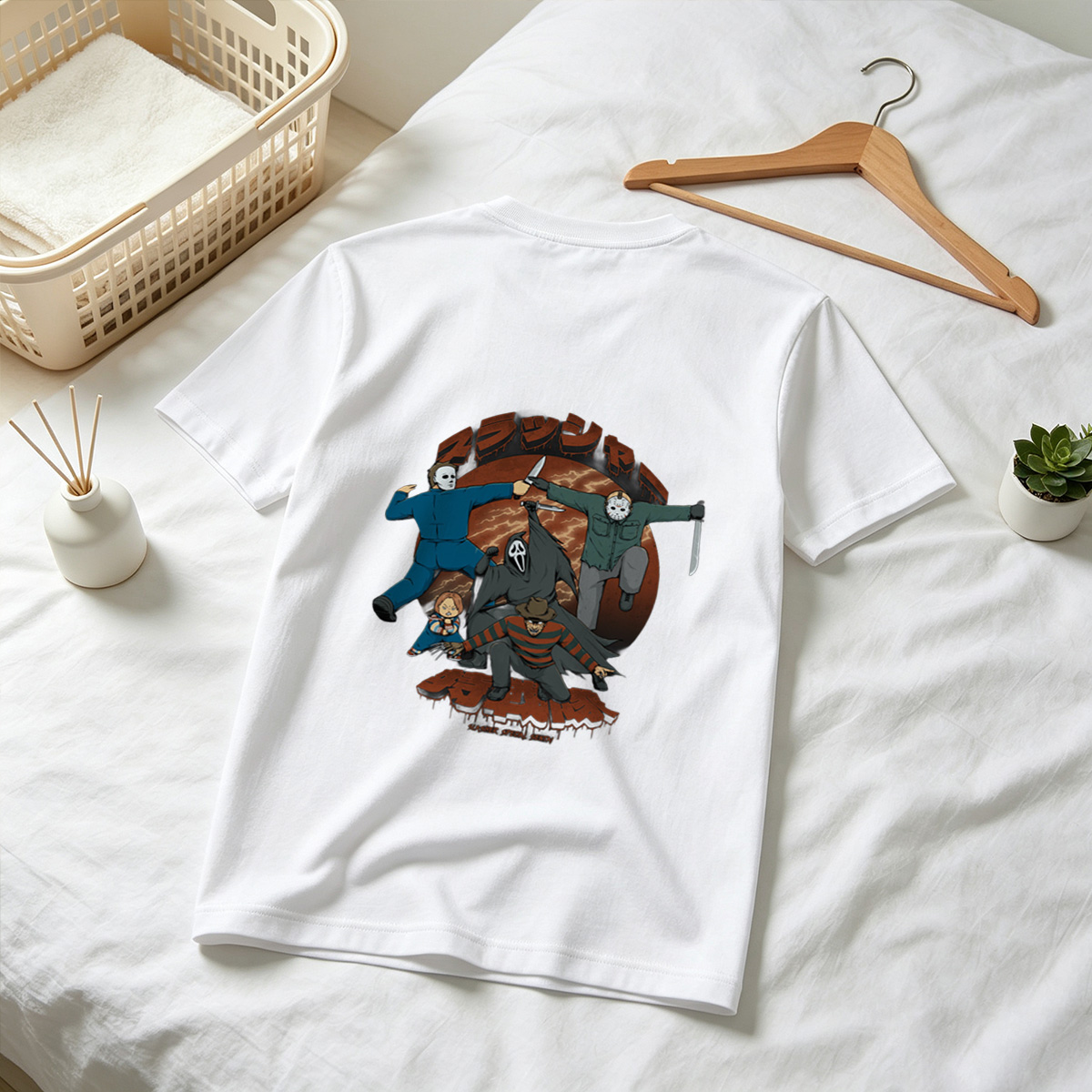 Slasher Special Sentai: Michael, Jason, Ghostface, Chucky, and Tiffany - Tee