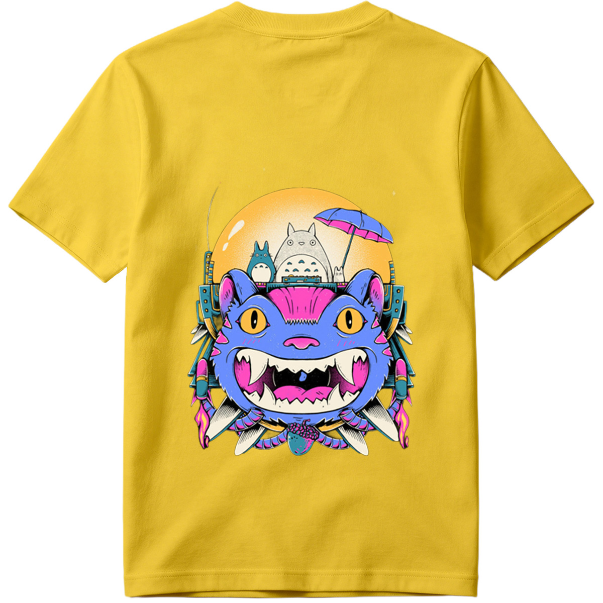 Totoro and the Cosmic Cat - Tee