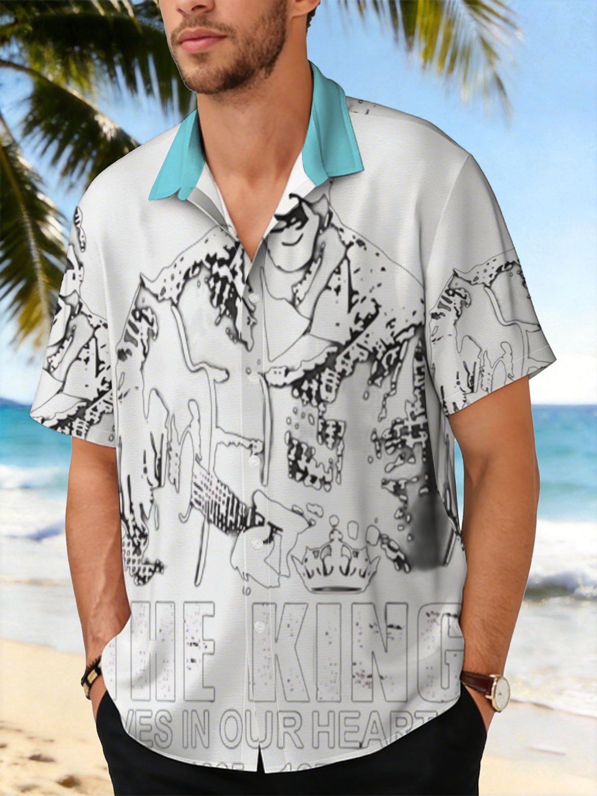 Elvis Presley - The King Lives in Our Hearts 1935-1977 -  Shirt