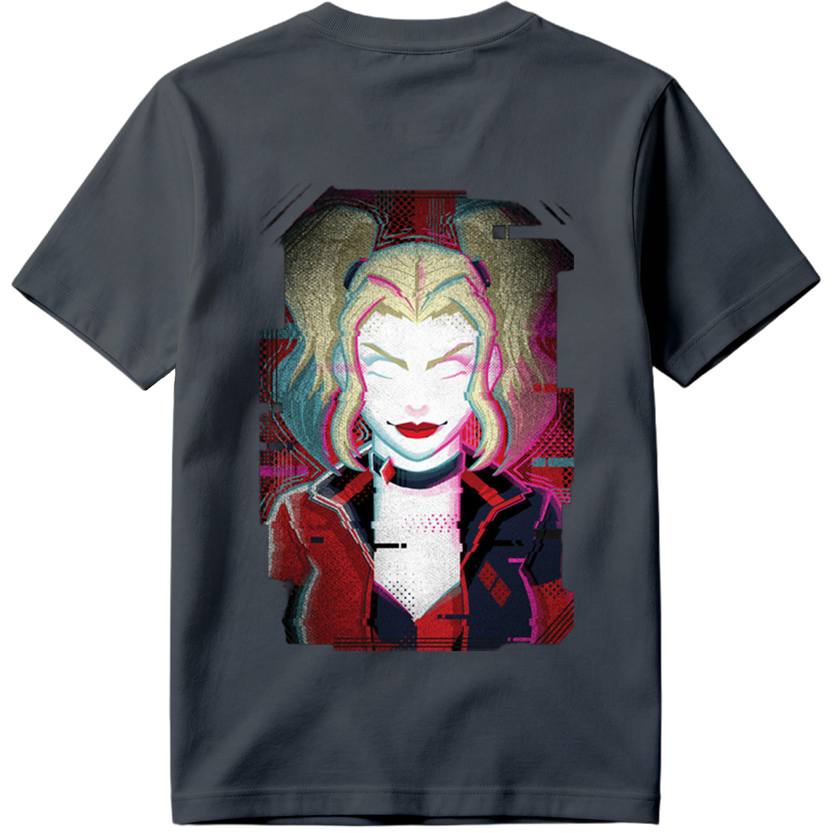 Harley Quinn: Glitch Portrait - Tee