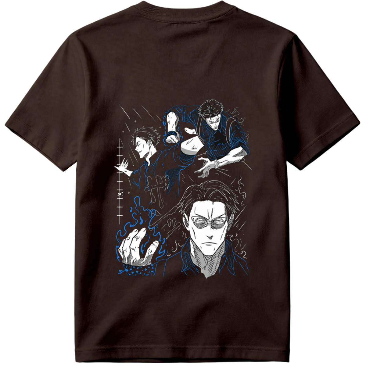 Jujutsu Kaisen: Sukuna, Megumi Fushiguro, and Satoru Gojo - Tee