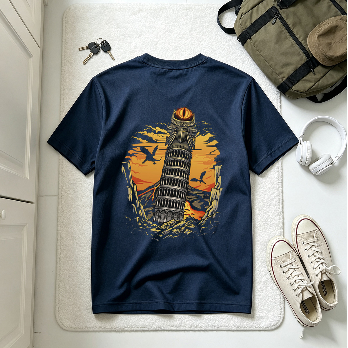 Lord of the Rings: Eye of Sauron Tower - Tee
