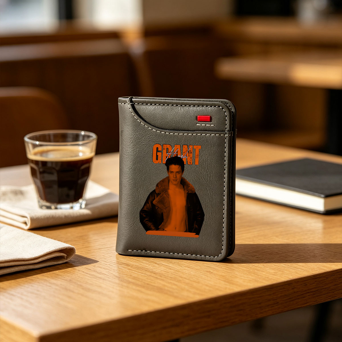 Grant Huan: A Bold Portrait of Style and Confidence - Vertical Style Wallet