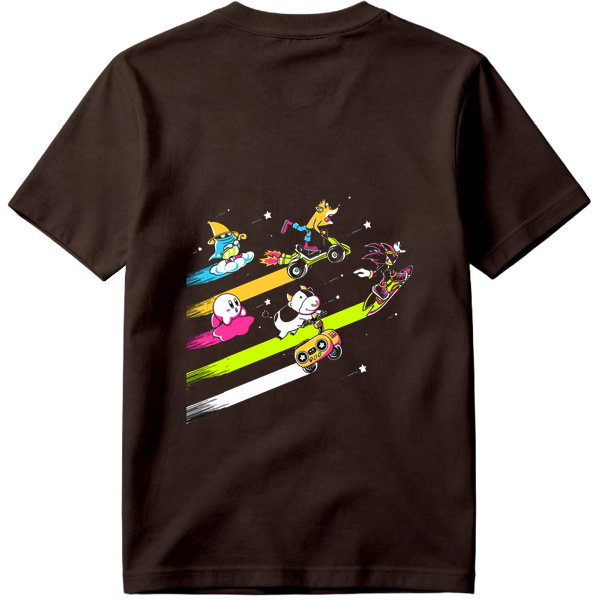 Sonic, Kirby, and Friends Racing Through Space - Tee