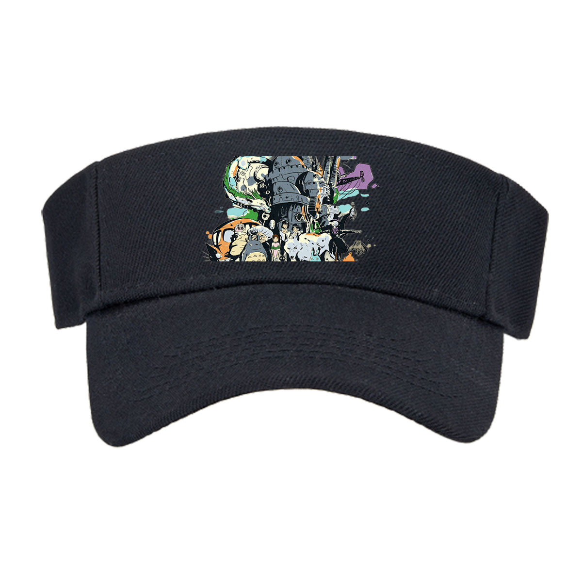 Studio Ghibli Characters and the Moving Castle Ensemble -  Visor cap
