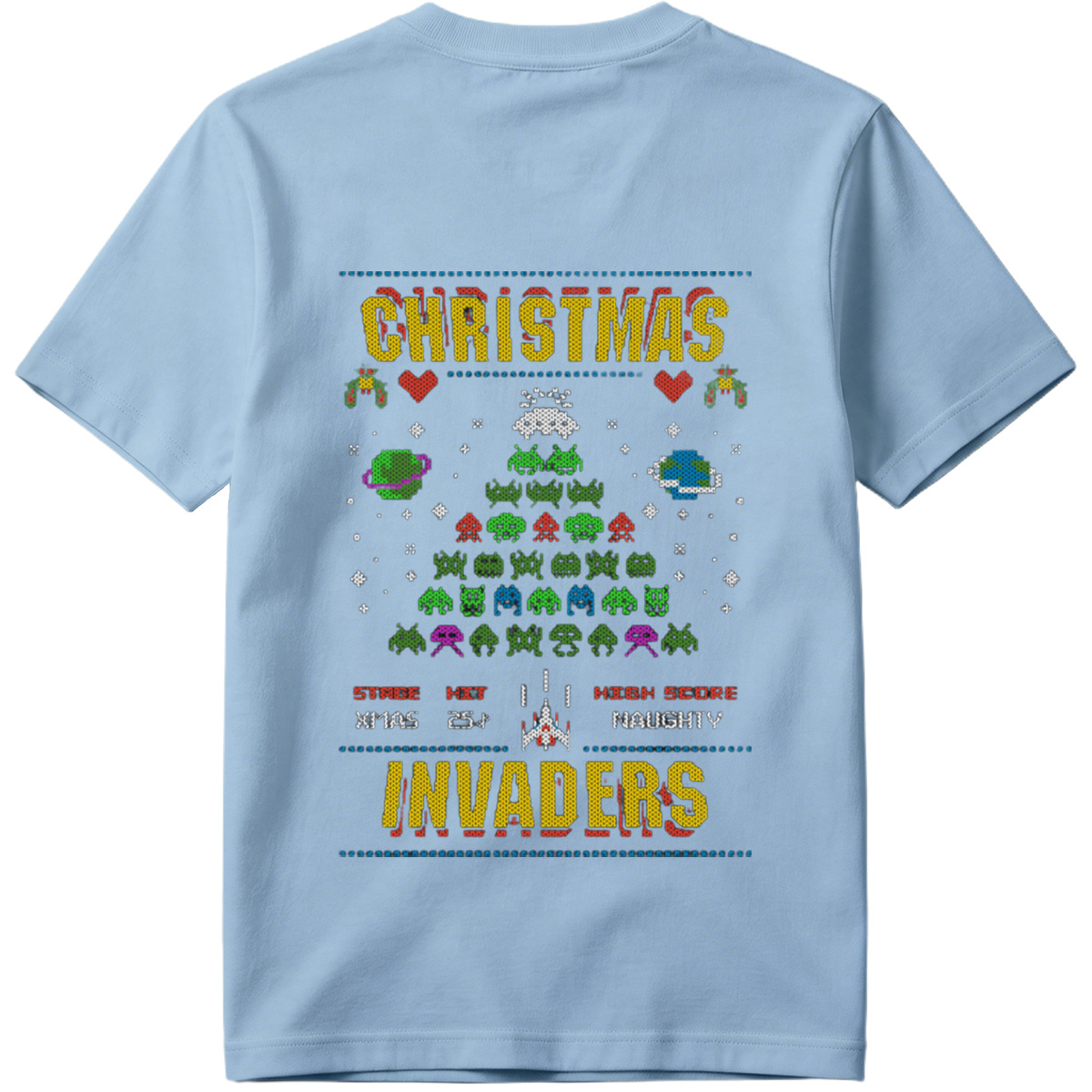 Christmas Invaders: Space Aliens and Holiday Fun - Tee