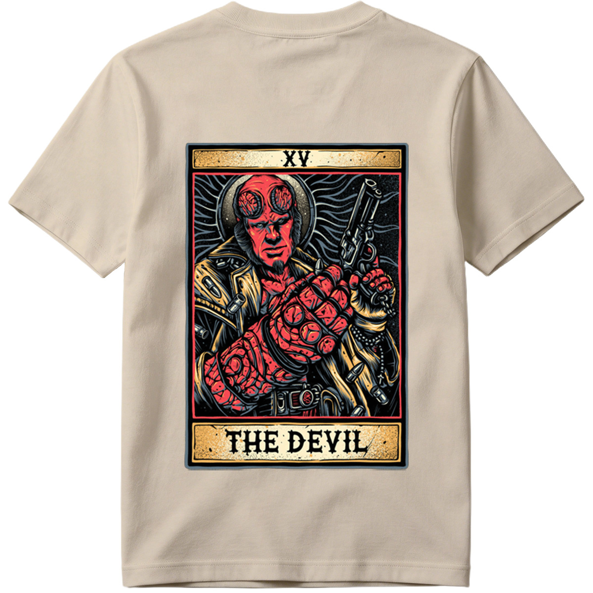 Deadpool as The Devil Tarot Card - Tee