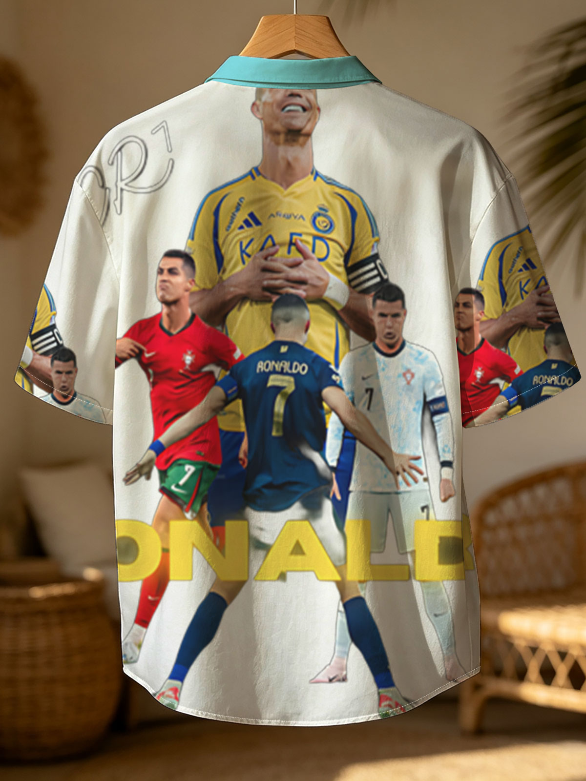 Cristiano Ronaldo in Various Kits: CR7, Portugal, Manchester United, Al Nassr, and Saudi Arabia National Team -  Shirt