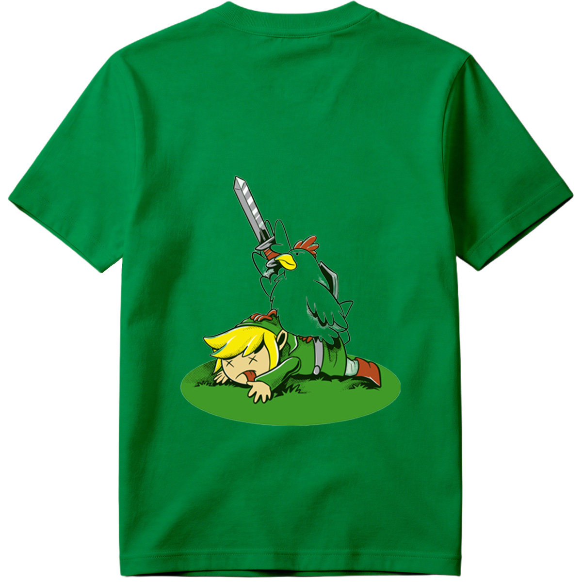 Link and Chicken Warrior - Tee
