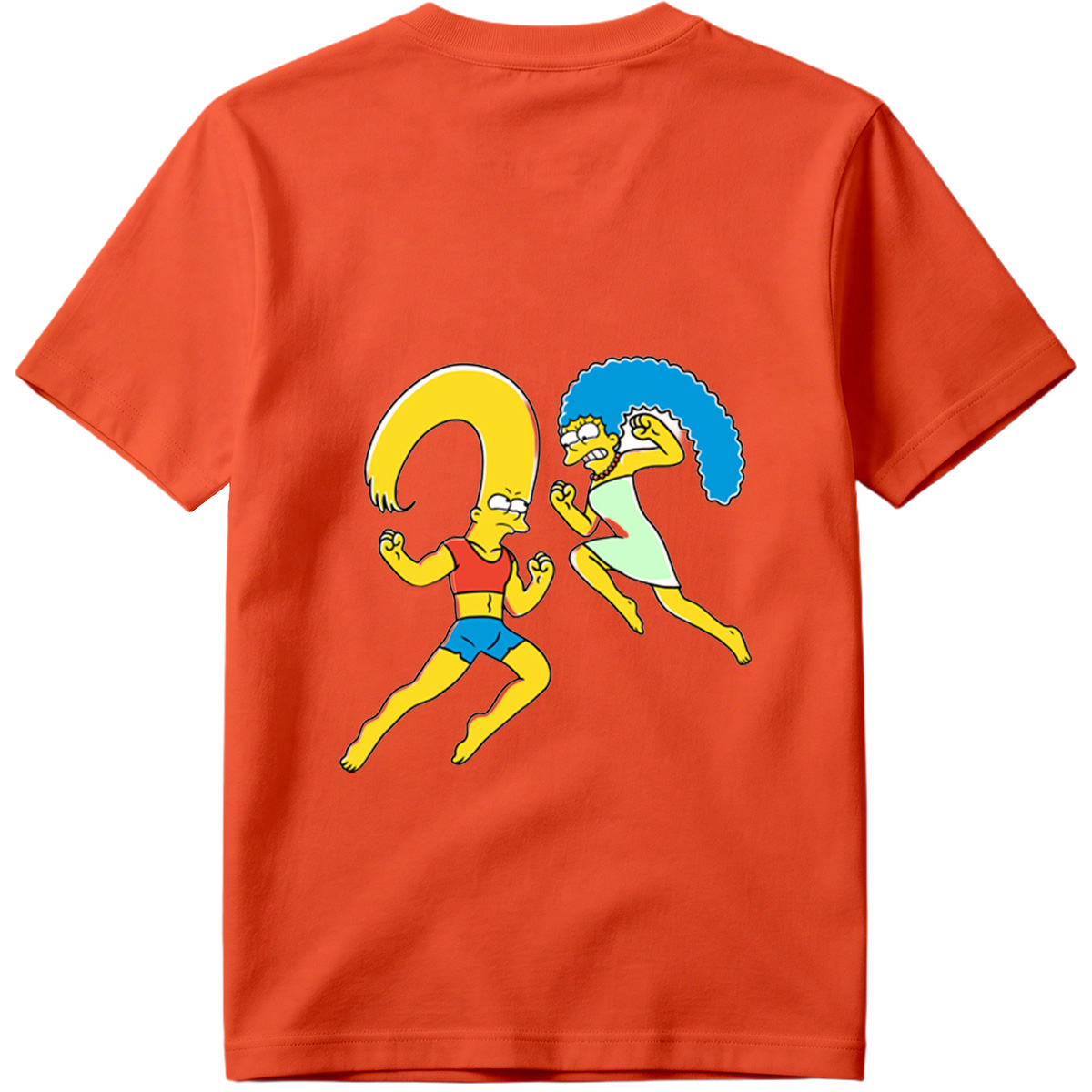 The Simpsons: Marge and Homer Running - Tee