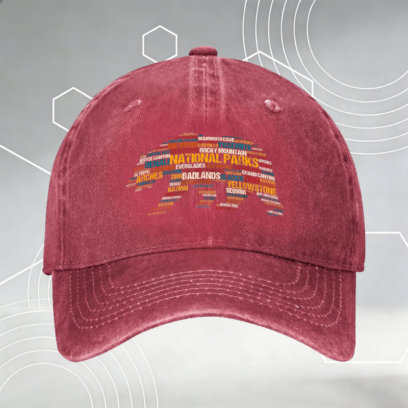 New Baseball Cap with Multiplication Table Print 
