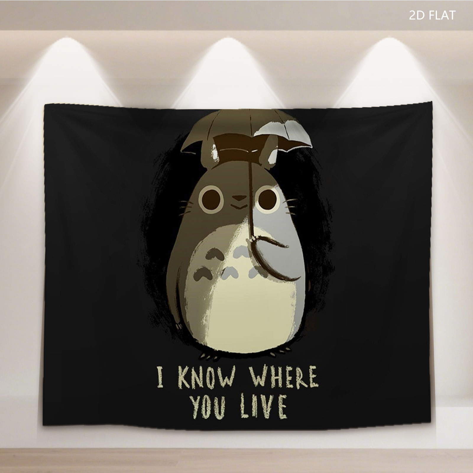 Totoro with Umbrella: 