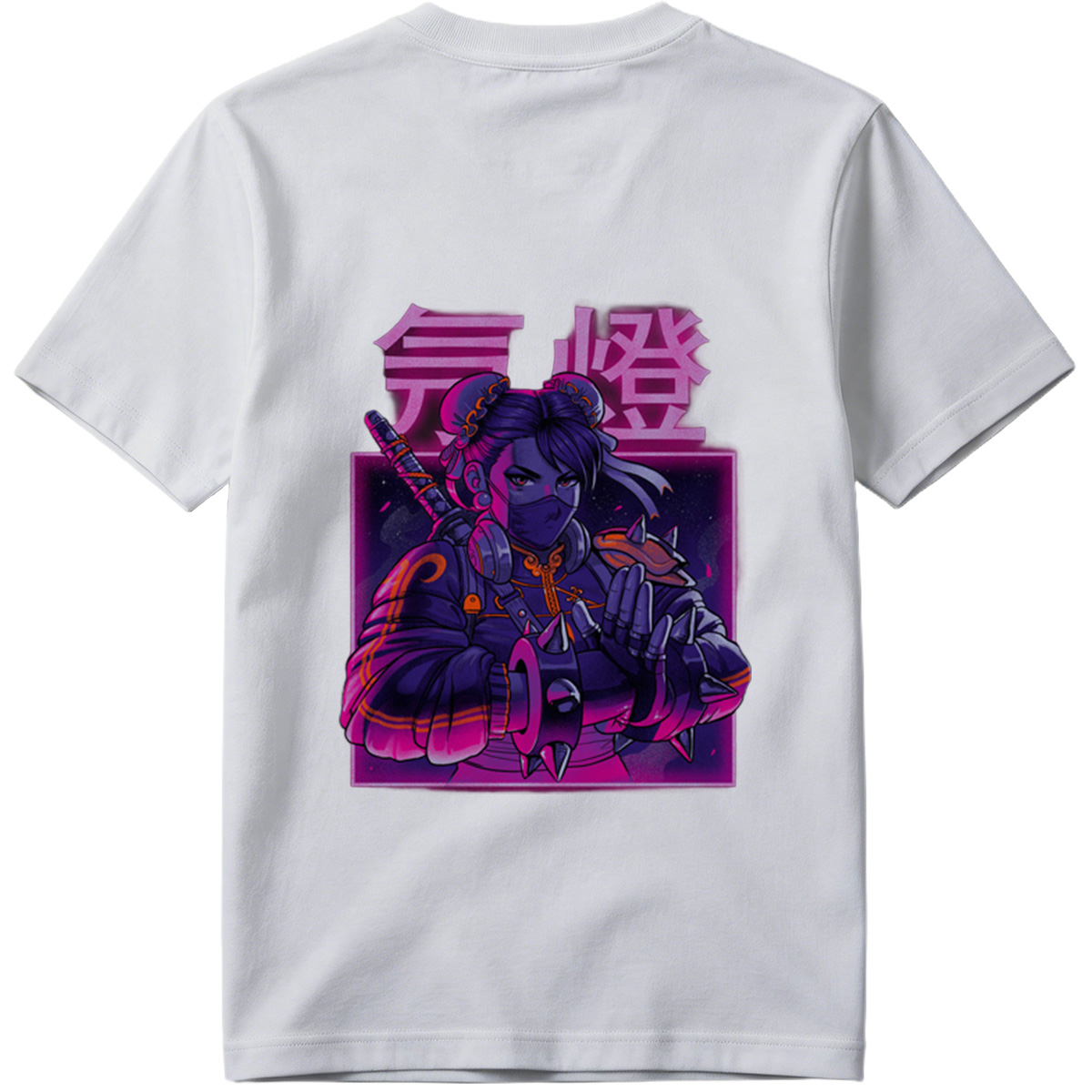 Cyberpunk Geisha: Neon Samurai - Tee