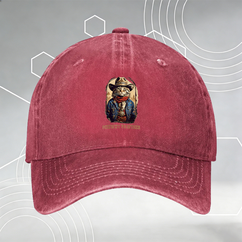 New Baseball Cap with Christmas Train and 