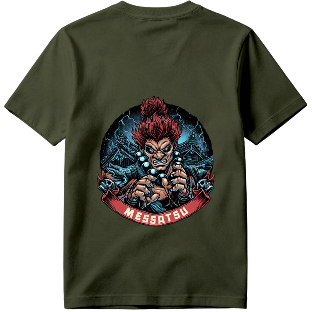 Messatsu: Red-Haired Warrior with Claws - Tee
