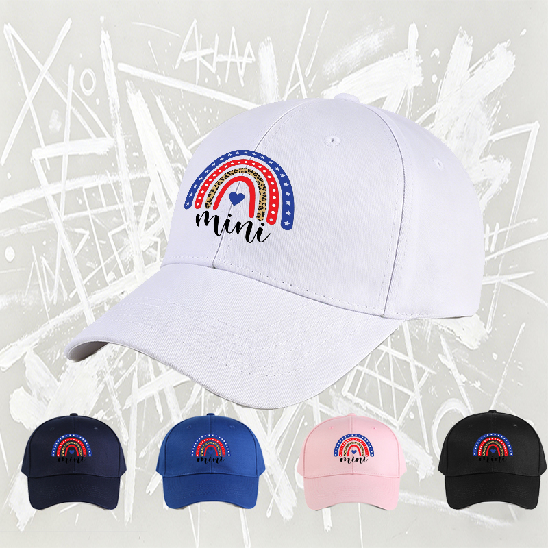 Unisex Classic Baseball Cap with Rainbow Leopard Print and Stars Design | Patriotic Style Hat for Outdoor Activities, Casual Wear, and Festive Events | Perfect for Adults Seeking Trendy and Comfortable Headwear